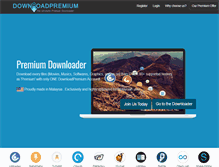 Tablet Screenshot of downloadpremium.net